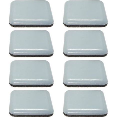 Patin glisseur - CYCLINGCOLORS - 40x40 mm - Adhésif - Lot de 4