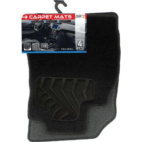 4 Tapis moquette compatible avec Renault Megane 3 Estate 08-15 sur mesure moquette