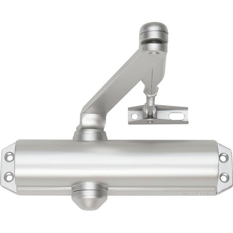 puertas con brazo articulado tesa dc120 con retención acabado blanco