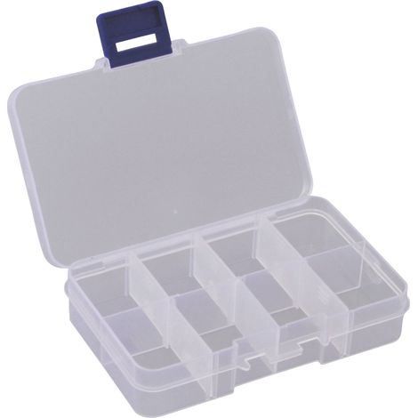 Quadrios 23SA084 Mallette de rangement (L x l x H) 10.6 x 6.5 x 2.3 cm Nombre de compartiments: 8 sé (1/5)