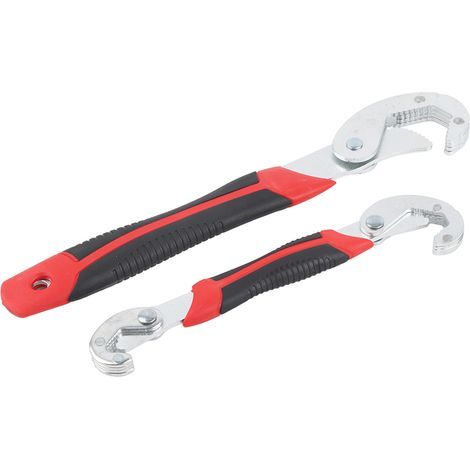 LUCKDANO Clé à clé Réglable, Tuyau de à en (en Multipliée 2pcs à Double Tête pour Robinets Reliant les Pommes de Douche Tuyaux. (1/5)