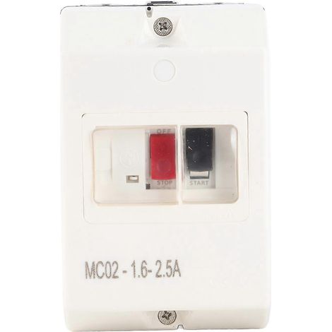 Motorschutzschalter MC02‑1.6‑2.5A 50/60Hz ABS wasserdicht 220V/380V