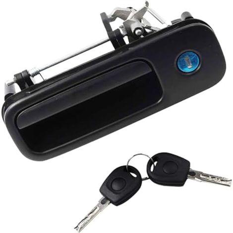 Compatible con Golf 4 IV, Lupo y Seat Arosa (1997–2006): manilla del portón trasero, cerradura del portón trasero y cerradura de la manilla de la puerta trasera (números de pieza 1J6827565B y 1J682729