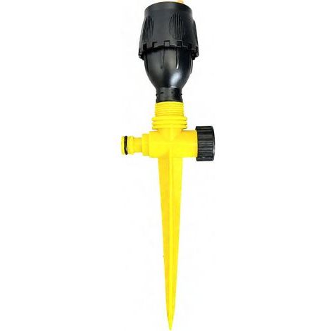Arroseur enfonçable grand embout rotatif 360°. lot de 2. pour jardin et pelouse (1/5)