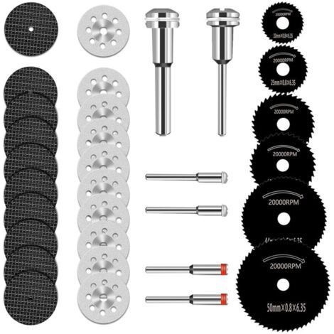 32pcs HSS Circular Saw Blades 1/8 Connecting Rod Cutting Wheels (1/5)