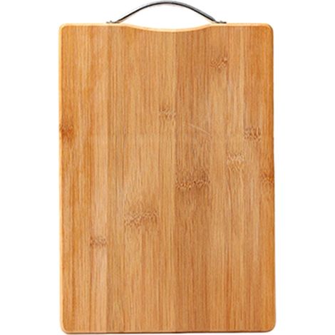 Planche À Découper - En Bambou - 45 x 30 x 2,5 cm - Pour Cuisine Maison - Usage Polyvalent - 1 Pièce (1/3)