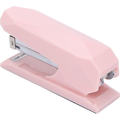 Kompakter Tischhefter, 4,3 cm Tiefe, Kapazität 20 Blatt (100 Heftklammern), ideal für Büro und Studium. (1/5)