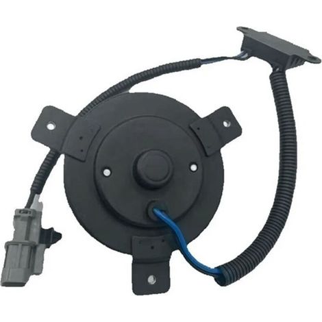 1 couleur : Noir Matériaux : Plastique et métal Ventilateur de radiateur électrique pour voiture (1/5)
