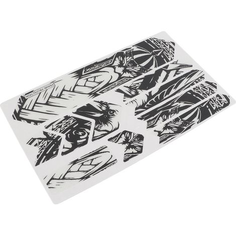 Autocollants VTT 3D Protection Cadre - Décorations Motif Chevalier Antichoc pour Vélo (1/5)