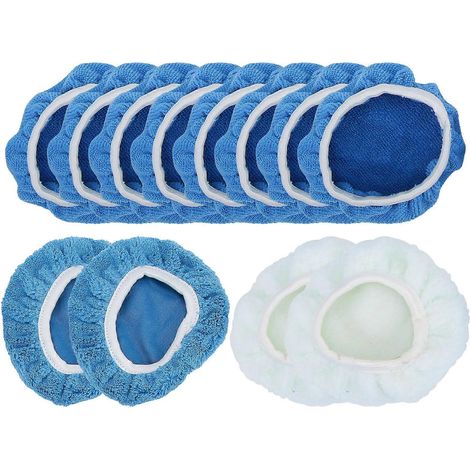 Ensemble de 12 bonnets de polissage en fibre pour polisseuse de voiture (1/5)