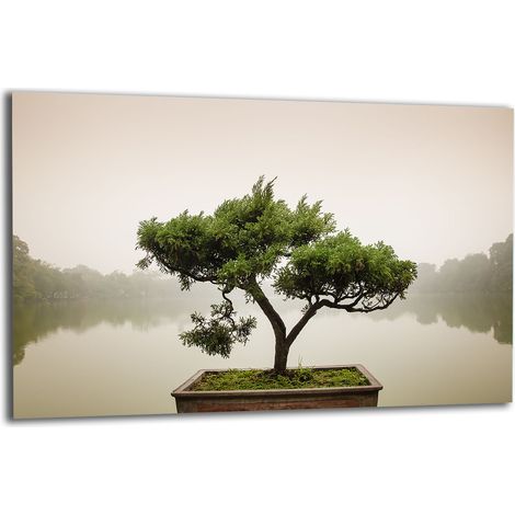 PLAQUE DE PROTECTION EN VERRE POUR POÊLE 80x52 ARBRE (1/5)