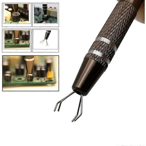 Pince de préhension à 4 griffes pour composants électroniques, extracteur de circuits intégrés, pince de préhension pour puces BGA, sélection de puces (1/4)