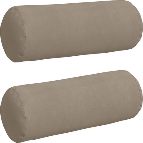 Maison Exclusive - Cuscini a rullo 2 pcs Talpa Ø 25 x 70 cm Tessuto in Microfibra