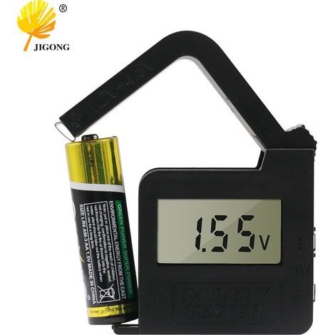 testeur de batterie à affichage numérique, testeur de capacité de batterie portable, détecteur de puissance de batterie, testeur de batterie