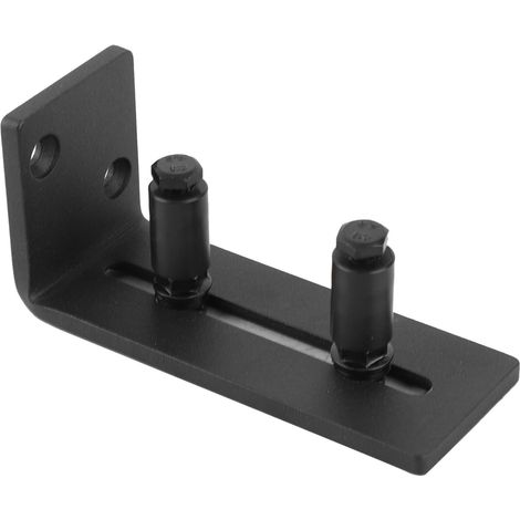 Guide de sol pour porte de grange coulissante acier carbone (1/5)