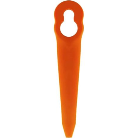 100Pcs Lames en Plastique Compatible pour Stihl Coupe Bordure PolyCut 2-2 PolyCut 3-2, FSA 45 FSA 57 FSE 52 (1/5)
