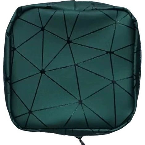 Pochette de rangement réutilisable en forme de losange pour serviettes hygiéniques - Portable et multifonctionnelle (1/5)