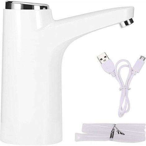 Distributeur Deau. Pompe à Eau Potable électrique. Pompe à Bouteille Deau électrique. Distributeur Deau électrique Automatique. Pompe De Distributeur Deau Rechargeable sans Fil USB (1/4)