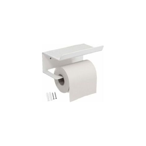 Porta carta igienica ZVD, porta asciugamani in acciaio inox per cellulare, porta carta igienica con ripiano per bagno e cucina - Crezuo (1/3)