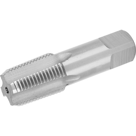 Taraud à filetage conique ZG 1/2-14 en acier rapide HSS pour tuyauterie d'eau, outil de réparation, vissage et raccord de canalisation (1/5)