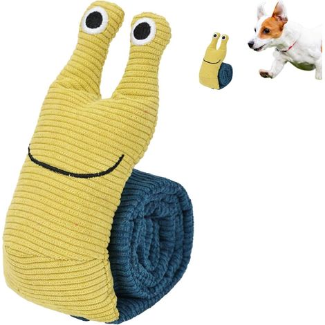 Jouet distributeur de friandises pour chien  Jouet pour chien en forme d'escargot mignon, jeu d'enrichissement pour chiot, jouet