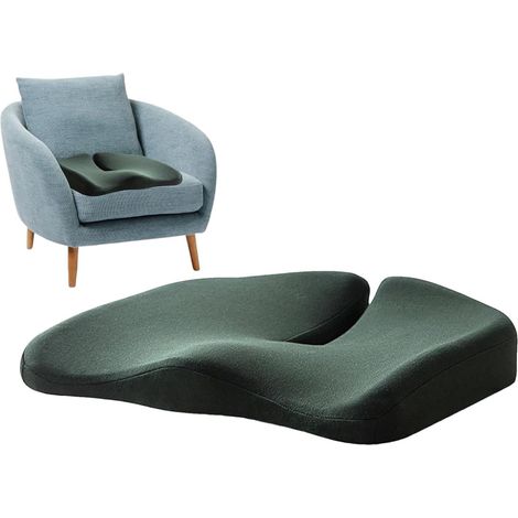 Coussin de siège pour chaise bureau, antidérapant soulager le et (1/5)