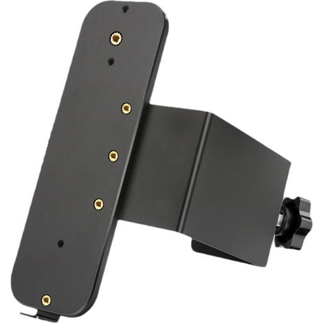 Supports robustes en ABS sans vol, faciles à installer pour une porte à ouverture vers l'intérieur, protège la propriété des supports de montage réglables (1/5)