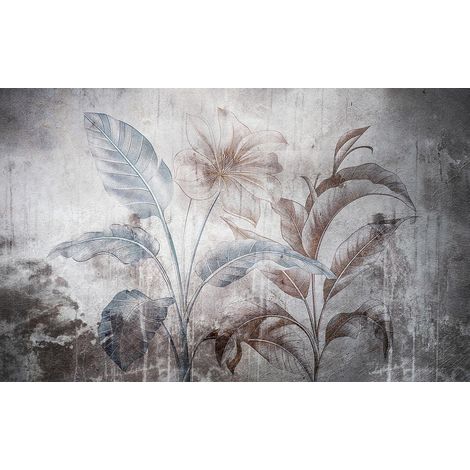 Papier peint panoramique - Plantes Tropicales - 130 cm x 81 cm (1/2)