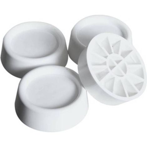 PIEDINO ANTIVIBRANTE P/LAVATRICE E ASCIUGATR. 4 PZ