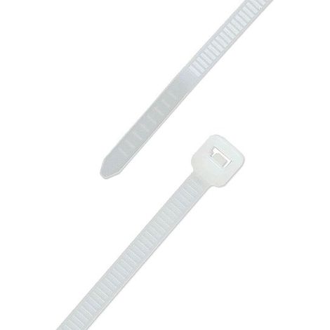 Kabelbinder 3,6 x 140 mm aus Polyamid 6.6 - Farbe natur - Beutel 100 Stück