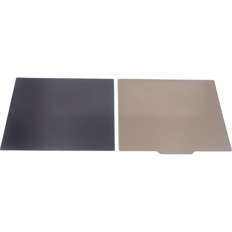 Doppelseitige, flexible Bauplatte aus Federstahl mit PEI-Pulverbeschichtung für Sermoon D1 3D-Drucker, Format 275 x 295 mm (1/5)
