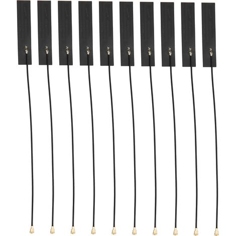 Lot de 10 antennes internes FPC souple 5dBi, connecteur IPEX, haute gaine NB, patch flexible pour routeur (1/5)