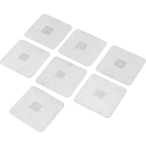 Kit de plantation de soudure magnétique pour téléphone, pochoir précis de repositionnement BGA, 7 pièces pour Qualcomm (1/5)