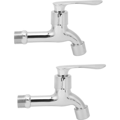 Robinet pour vasque, G1/2, laiton/zinc, chromé, monocommande (1/5)