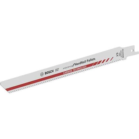 BOSCH Lame de scie sabre S1122CHM 225mm Endurance for HardNail Pallets - 2608658327 (1/6)