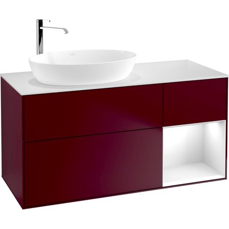 Villeroy & Boch F931GFHB Meuble sous-lavabo Finion F93 (1/2)