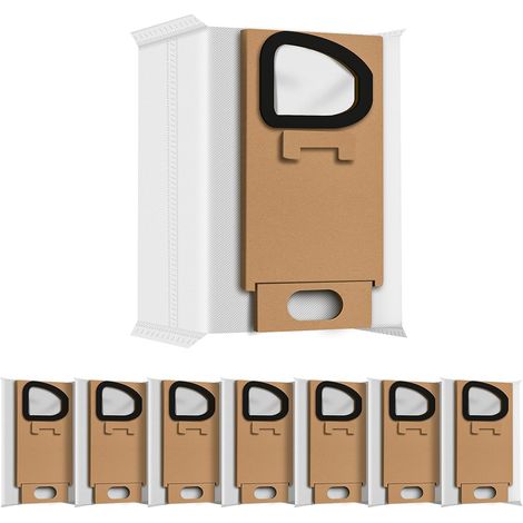 8 Stück Staubbeutel für Roborock H5 / H7 Staubsauger, 650 ml Staubsaugerbeutel Großer Kapazität Zubehör (1/5)