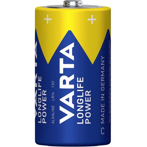 Varta VARTA Longlife Power C Stück Batteria 1/2 Torcia (C) Alcalina/manganese 1.5 V 20 pz.