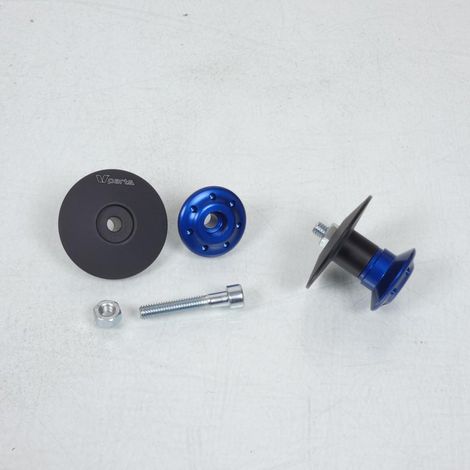 Paar Diabolos Aluminium blau m6 nicht 100 vparts für Motorrad neu (1/4)