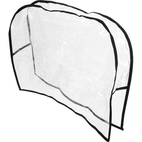 Housse de Protection pour Chaise de Coiffure en PVC Transparent 51x40x12 Cm Détachable Facile à Installer pour Salon de Beauté (1/5)