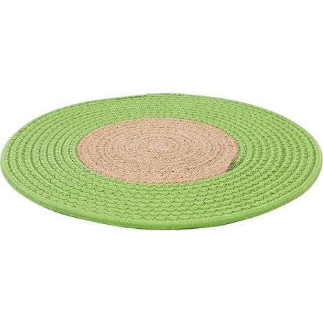 Tapis à griffer en sisal pour chat, tapis de sol horizontal à griffer pour chat, tapis de protection et canapé (1/5)