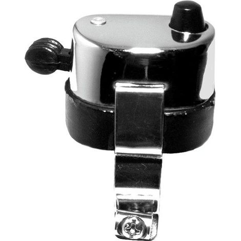 Interruttore luci Emgo 2025/02 con interruttore clacson cromato per manubrio 7/8" 22 MM