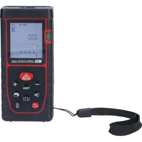 Télémètre Laser 40m OQ40, Appareil de Mesure Infrarouge Portable, Anti-Poussière, Usage Extérieur, Détection de Distance Précise (1/5)