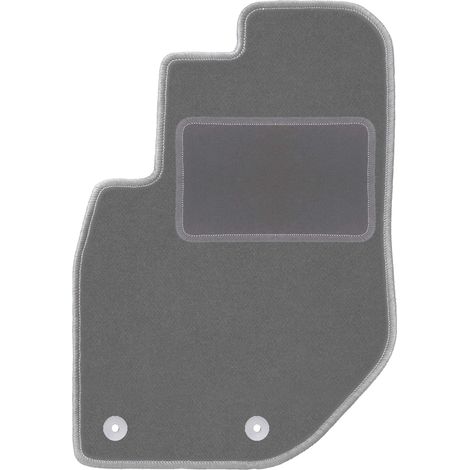 Tapis de sol conducteur en velours pour : Hyundai Terracan SUV (2001-2006) graphite