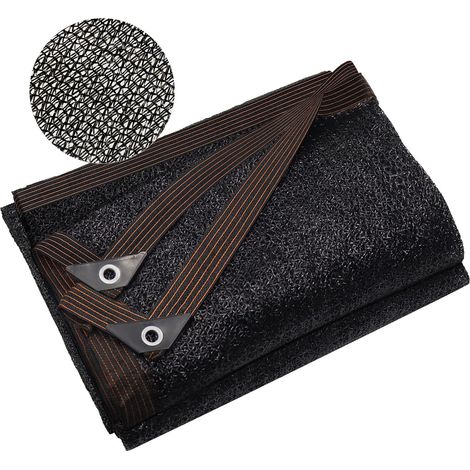 3 x 6 m Filet de Protection Solaire 40%, Filet d'Ombrage de Jardin avec Œillets, pour Jardin, Pergola, Terrasse, Serre, Poulailler, Extérieur (1/5)
