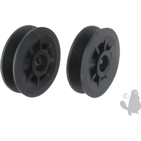 Polea para caja de transmisión Gaby, Mtd. ø 52mm. Reemplaza original 0014701, 450014701, 1098201.