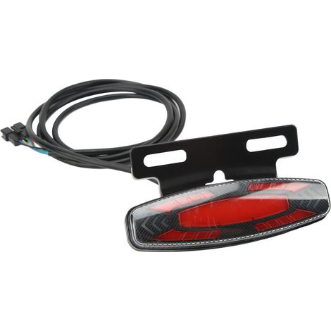 GARRYFIZH Feu Arrière Vélo LED, Frein/Clignotant, étanche, Nuit (1/5)