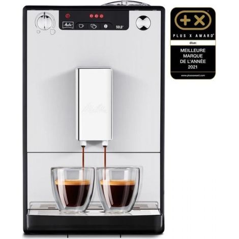 Machine a Cafe  broyeur a grain - Melitta - Solo - Argent