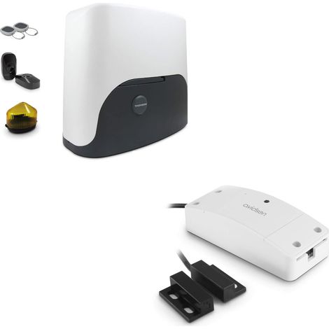 Motorisierungsset für Schiebetore + WLAN-Modul mit Smartphone-Anbindung