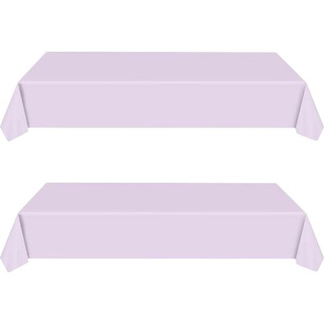 Nappe jetable 137x274cm Violet Lot de 2 Imperméable et résistant à l'huile